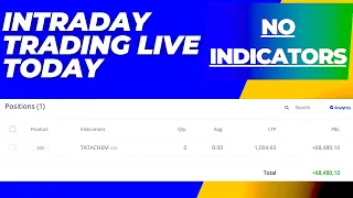 Live Intraday Trading - 68000Rs Profit | NSE Equity Live Trade