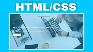 How to create simple and Responsive Hero section using HTML And CSS