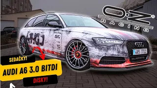 Úpravy na Audi A6 C7: Nové sedačky RS7 & OZ Racing Disky! - RNGD