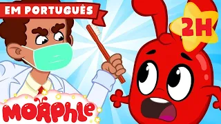 Morphle vai ao dentista | 2 HORAS de Morphle em Português | Desenhos Animados para Crianças