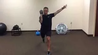 Exercise of The Week - Dumbbell 1 Arm Split Jerk