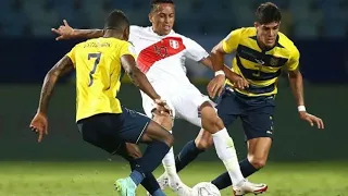 Обзор матча Эквадор - Перу - 2:2. Copa America-2021
