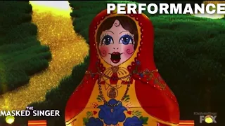 Russian Doll Sings "24K Magic" by Bruno Mars l The Masked Singer l Season 5