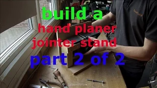 bench mount for POWER PLANER, JOINTER Part 2 (of 2)