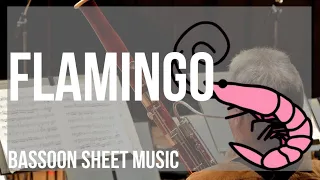 Bassoon Sheet Music: How to play Flamingo by Kero Kero Bonito