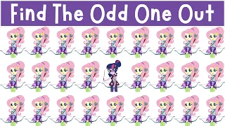 Find The Odd One Out: MLP Equestria Girls Friendship Games | MLP Quiz