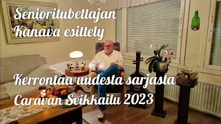Senioritubettajan uusi kanavan esittely & jatkumo reissu sarjoille.Caravan Seikkailu 2023 info