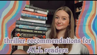 mystery thriller book recommendations for readers of ALL genres | thrillers for beginners