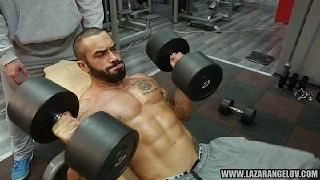 Lazar Angelov Chest/Back Workout