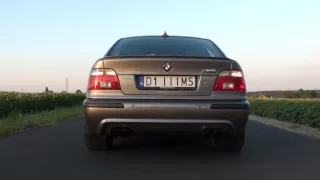 BMW E39 ///M5 03'  Sound Video & Acceleration ! Watch in HD !