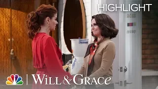 Grace Asks Karen to Be Her Baby’s Godmother - Will & Grace