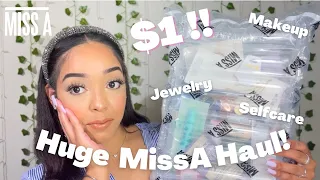 HUGE SHOP MISS A HAUL!! $1 beauty products, jewelry + more!