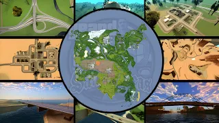 GTA San Andreas USA Map - GTA Stars & Stripes 1.3 (Game play + Installation)