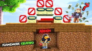 abusei de criativo para criar a melhor proteção de bedwars