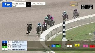 Gulfstream Park Carrera 4 - 10 de Julio 2021