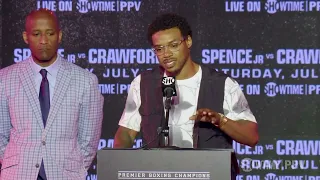 "I'm gonna show everybody why we breaking people" - Errol Spence Jr | #SpenceCrawford