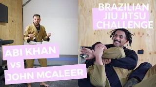 Bodybuilder Tries Brazilian Jiu Jitsu For the First Time