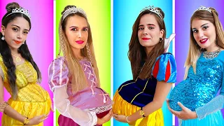 Princesses Caught in the Mansion | Pregnant Princesses