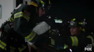 9-1-1  5x08  the 118 Saves The Babies From Fire In The Hospital