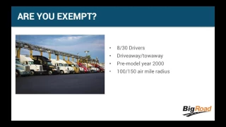 ELogs, AOBRDs, and ELDs  What's the Difference