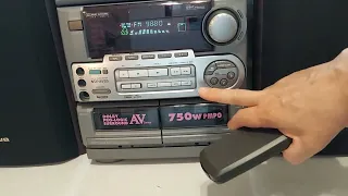 Music Center AIWA Super T-Bass NSX-AV65