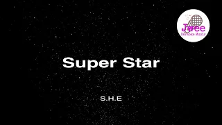 S.H.E. Super Star Pinyin Karaoke 拼音卡拉OK伴奏 KTV with Pinyin Lyrics