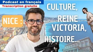 La ville de NICE 🏖️- Compréhension orale en français COURANT | Podcast avec sous-titres.