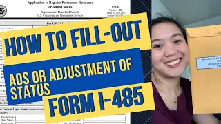 How to Fill out Form I-485 in Easy Way with Tips (ADJUSTMENT OF STATUS 2021) ENGLISH