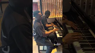 Dejikeyz Quick shed in Manchester with Dunsin Oyekan’s pianist - Ernest Umoke