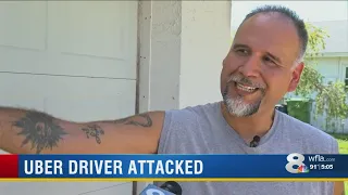 Man carjacks Uber driver, victim jumps out of moving car in Bradenton