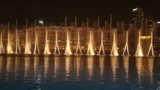 두바이 분수쇼 dubai fountain show (the prayer)