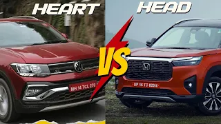 Honda Elevate vs VW Taigun - Which SUV is best? comparison