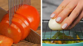 果物や野菜を素早く切って皮をむく方法 | キッチンハック