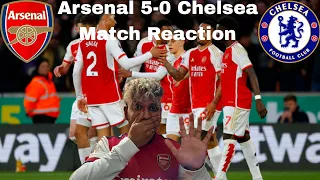 Arsenal 5-0 Chelsea | Match Reaction | 5 Star Performance by Arsenal | VGames