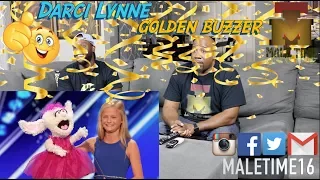 Darci Lynne_  Singing Ventriloquist Gets Golden Buzzer - America's Got Talent 2017 (Reaction)