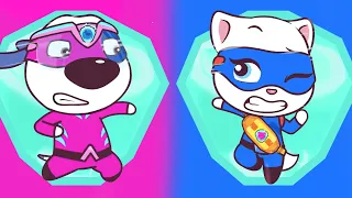 Hank’s Superpower Swap | Talking Tom Heroes Episode | Cartoon Shows For Kids | Cartoon Candy