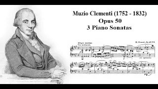 Clementi Op. 50 - 3 Piano Sonatas