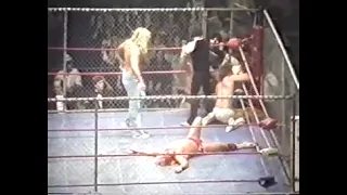 Kerry Von Erich vs Ric Flair (Cage Match). WCCW 1982