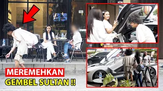 GEMBEL SULTAN DIHINA2 SAMA 2 CEWE SEKALIGUS !! Akhirnya Kenak Mental semua..