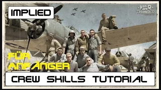 War Thunder GF Tutorial / Guide CREW SKILLS Tipps und Tricks HD Deutsch ( Panzer )