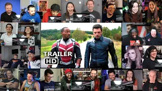 The Falcon and The Winter Soldier Trailer 2 Reaction Mashup || Reaction video