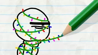 Happy Holidays from Pencilmate! CHRISTMAS COMPILATION - Pencilmation Cartoons