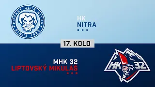 17.kolo HK Nitra - MHK 32 Liptovský Mikuláš HIGHLIGHTS