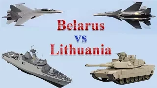 Belarus vs Lithuania Military Comparison 2017