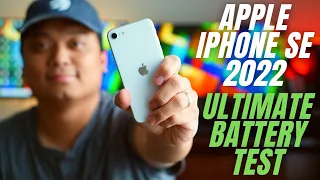 iPhone SE 2022 Battery Test! The ULTIMATE Test! (Gaming, camera and battery life)