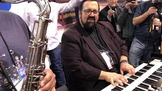 Joey DeFrancesco Performance at Viscount Booth NAMM January 17, 2020 (Part 1)