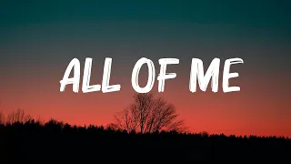 John Legend - All of Me (Lyrics) | Justin Bieber, RuthB,... Mix Lyrics 2023