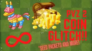 *Patched Infinite Coins! PVZ 2 Infinite Seed Packets and Coins Glitch! #pvz2