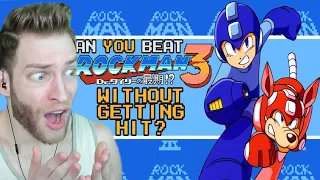 THIS TOOK 3 YEARS!!! Reacting to "Can You Beat Rockman 3 Without Getting Hit?" by Gamechamp3000