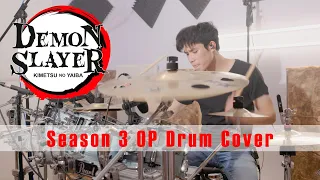Demon Slayer Season 3 OP // Kizuna no Kiseki //  Drum Cover